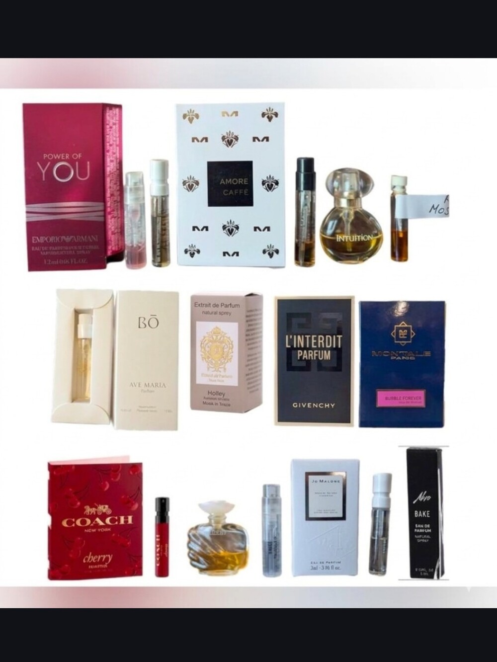 Van Cleef, Montale, Mugler, Estee Lauder, Akro, Tiziana Terenzi, Givenchy Lot